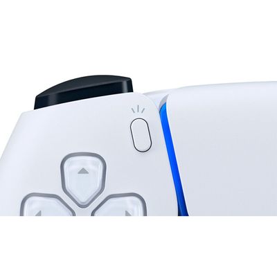 Controle Sem Fio DualSense PS5, Bluetooth, Branco Branco