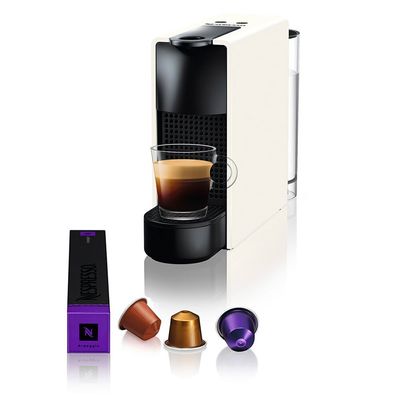 Máquina de Café Nespresso Essenza Mini C30 com Kit Boas Vindas Branco / 220V