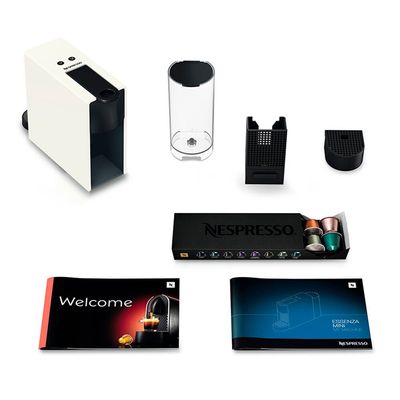 Máquina de Café Nespresso Essenza Mini C30 com Kit Boas Vindas Branco / 220V
