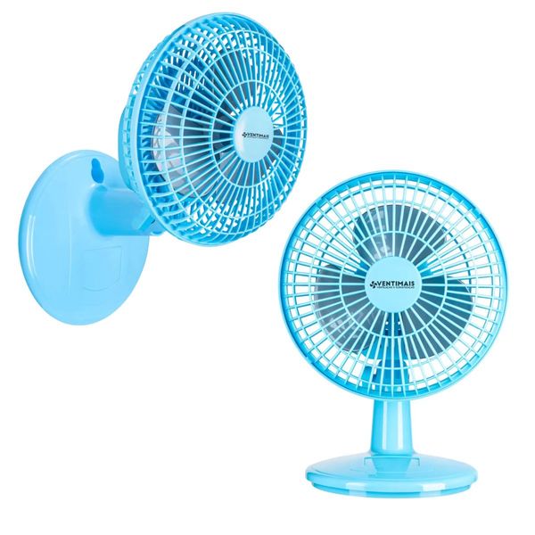 Mini Ventilador 20cm Ventimais 2 Vel Azul/Prata 220v 220V Mini Ventilador 20cm Ventimais 2 Vel Azul/Prata 220v 220V