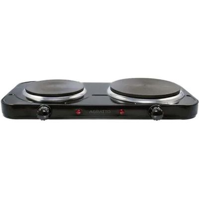 Fogão Elétrico de Mesa 2 Pratos 2500W FMP02 Preto Agratto 220V