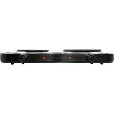Fogão Elétrico de Mesa 2 Pratos 2500E FMP-01 Preto Agratto 110V