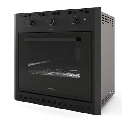 Forno Elétrico Nardelli Embutir 60L Black EB60 - Preto 110V