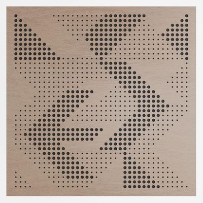Painel Acústico Absorvedor Decorativo 60x60mm Maestra Nogal