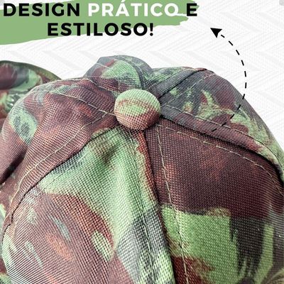 Kit 10 Bonés Com Protetor Solar Nuca Pescoço Pesca Chapéu Pescador