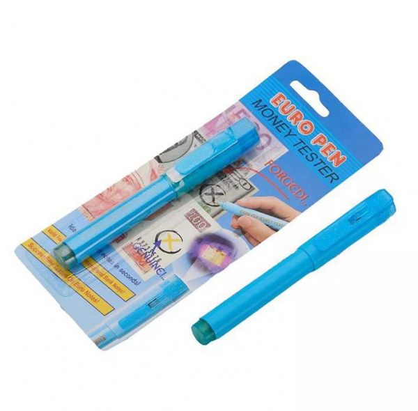 Kit 3 Canetas Detecta Testa Dinheiro Falso Uv Luatek