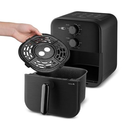 Fritadeira Air Fryer Midea Black Stone  Preto 110v