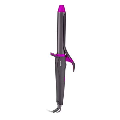 Modelador e Cacheador de Cabelos Philco PEC15 com Revestimento Cerâmica Íons Tourmaline Rosa e Cinza / Bivolt