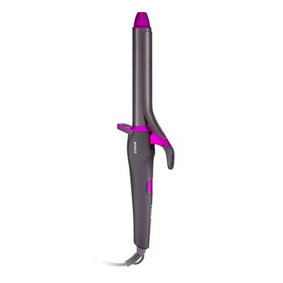 Modelador e Cacheador de Cabelos Philco PEC15 com Revestimento Cerâmica Íons Tourmaline Rosa e Cinza / Bivolt