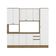 Cozinha Compacta Com Kit Forno Celeste Kappesberg 100% MDF Nogueira/Branco 240cm