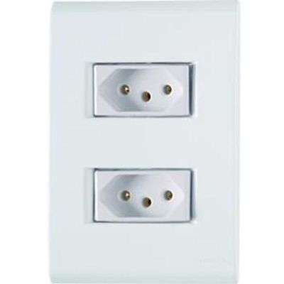 Conjunto Tomada 4x2 2p+t 10a 250v - Tramontina