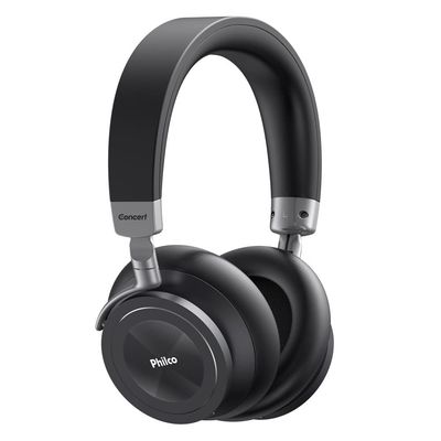 Fone de Ouvido Philco Bluetooth Headphone PFO05BTSG Concert Preto