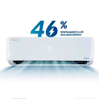 Ar Condicionado Split Hisense AS12TW2RLD com Tecnologia Inverter 12000 BTUs R32 Frio Branco