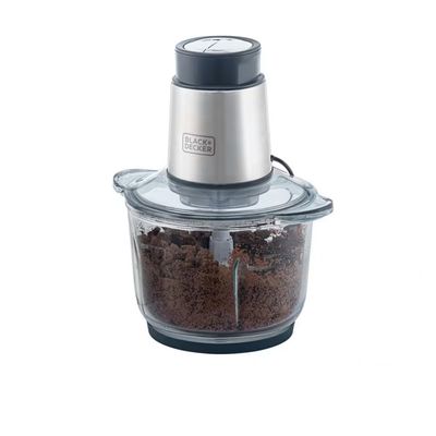 Miniprocessador Black+Decker MP300G 2 velocidades 300W Inox / 110V