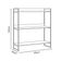 Aparador Industrial 3 Prateleiras Córdoba 95cm Cobre E Carvalho Marrom