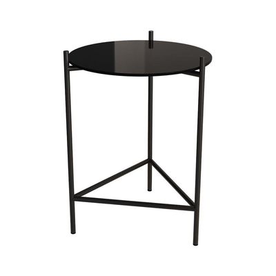 Mesa Lateral Industrial Marbella Preto