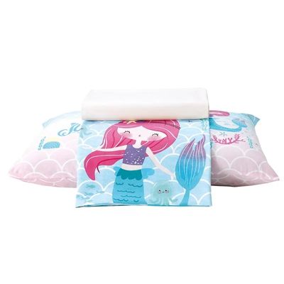 Jogo de Cama Solteiro Kids Priori Sereia 130 Fios Dohler