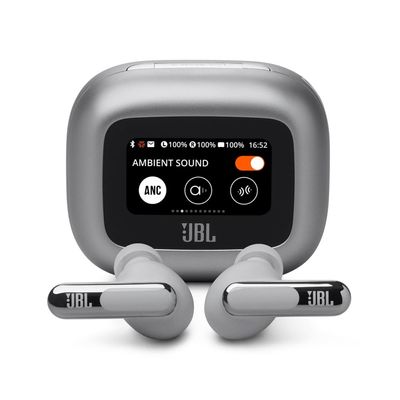 Fone de Ouvido JBL Live Beam 3 True Wireless Prata