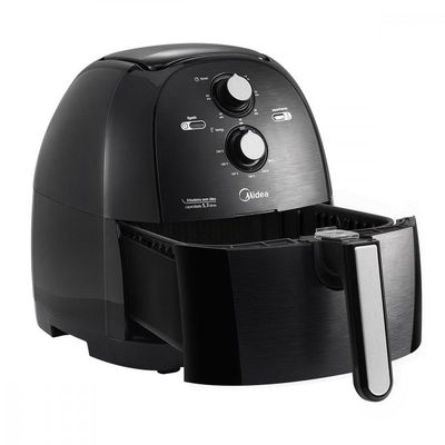 Fritadeira Air Fryer Midea 5.3L 3D RapidAir F Preto 220V