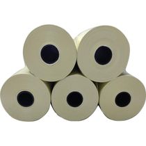 Kit 30 Rolos 80X40 Bobinas Térmicas Amarela 48 Gramas