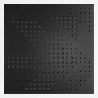 Painel Acústico Absorvedor Decorativo 60x60mm Maestra Preto
