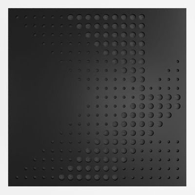 Painel Acústico Absorvedor Decorativo 60x60mm Maestra Preto