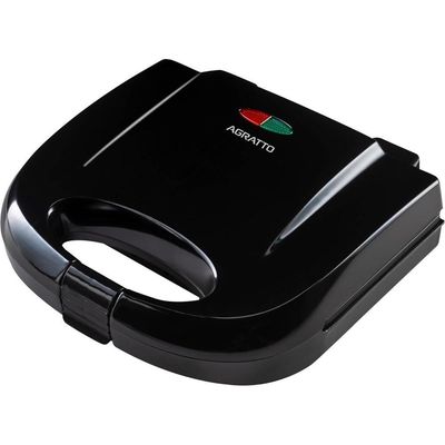Máquina de Waffle Aroma 750W Preto AWAF01-01 Agratto 110V