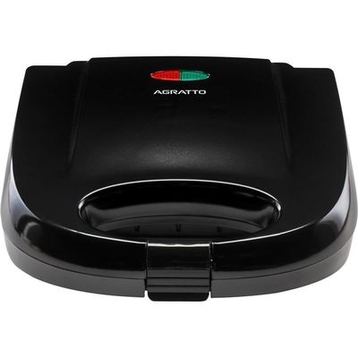 Máquina de Waffle Aroma 750W Preto AWAF01-01 Agratto 110V