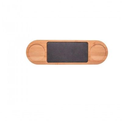 Conjunto 2 Petisqueiras Com Bandeja 12x40x4 Cm - Lyor