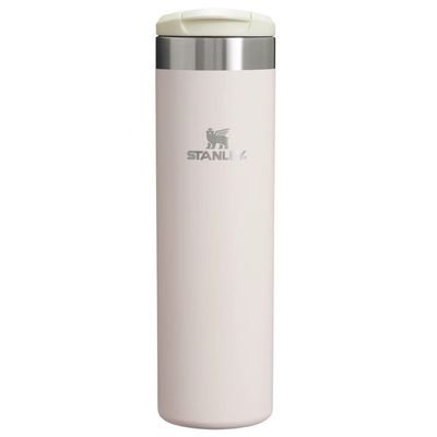 GARRAFA STANLEY TÉRMICA AEROLIGHT TRANSIT EM AÇO INOXIDÁVEL ROSE QUARTZ 591ML 08385-00