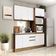 Cozinha Compacta Celeste Kappesberg 100% Mdf Nogueira/branco 190cm