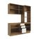 Cozinha Compacta Celeste Kappesberg 100% Mdf Nogueira/branco 190cm