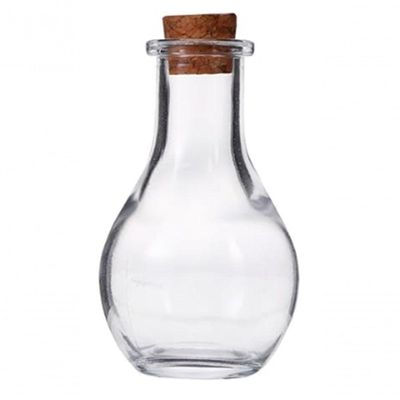 Jogo 3 Garrafas De Vidro 180ml Azeite Vinagre