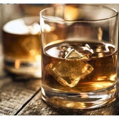 Copo Vidro Bar e Bebidas Roks 265ml