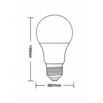 Lâmpada De Led Tkl100 15w - Taschibra