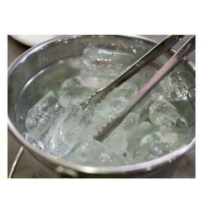 Pegador de Gelo Frios Jacare Mini Inox Bar Restaurante 4un