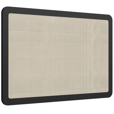 Cabeceira Solteiro 90cm e 1 Mesa Lateral 1 Gaveta Industrial Indy A03 Nero - Lyam Decor