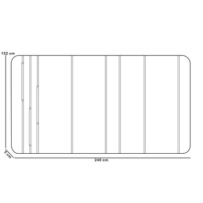 Painel Para TV 75 Pol Com LED Orgânico Dion D05 Cedro - Lyam Decor