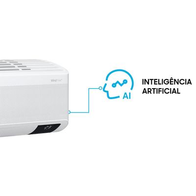 Ar-condicionado Split Quente e Frio Inverter WindFree 12000 BTUS Samsung Branco / 220V