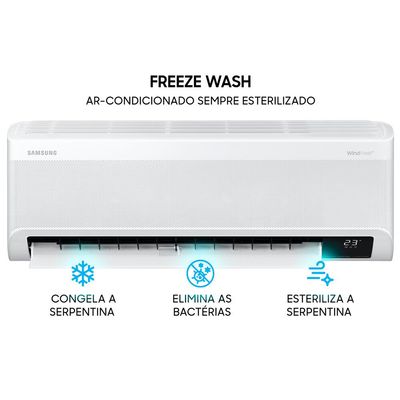 Ar-condicionado Split Quente e Frio Inverter WindFree 12000 BTUS Samsung Branco / 220V