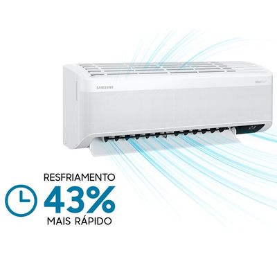 Ar-condicionado Split Quente e Frio Inverter WindFree 12000 BTUS Samsung Branco / 220V