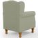 Poltrona Decorativa Para Sala de Estar Yara P02 Bouclê Oliva - Lyam Decor