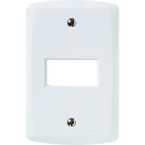 Placa Horizontal 1 Posto 4x2 Tramontina Lux Branca