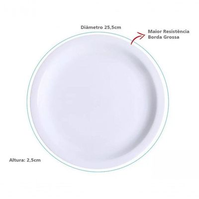 Aparelho De Jantar Porcelana Iguaçu Com Xícara 30 Pçs Germer