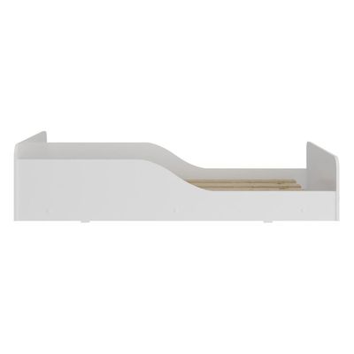 Cama Infantil Montessoriana Para Colchão 70x150cm 100% Mdf Suspiro Multimóveis Bb2379 Branco Branco