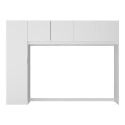 Guarda-roupas 5 Portas Maçã Do Amor Multimóveis Bb4021 Branco Branco