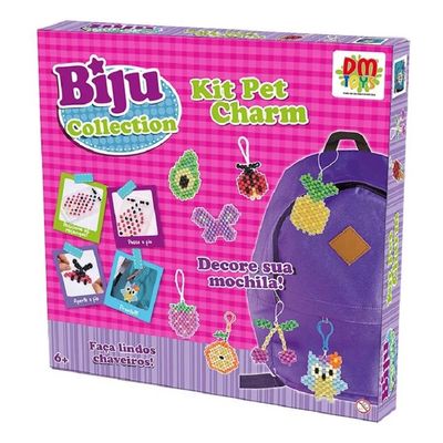 Kit Bijuteria Collection Pet Charm - DmToys