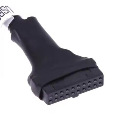 Kit c/ 10 Adaptador conversor USB 3.0 Fêmea p/ USB 2.0 Macho p/ placa mãe gabinete