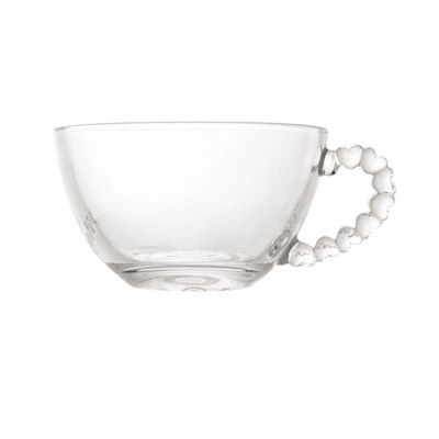 Xícara Para Café De Cristal Coração 80 Ml - Lyor