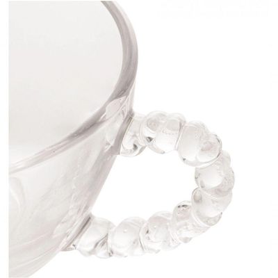 Xícara Para Café De Cristal Coração 80 Ml - Lyor